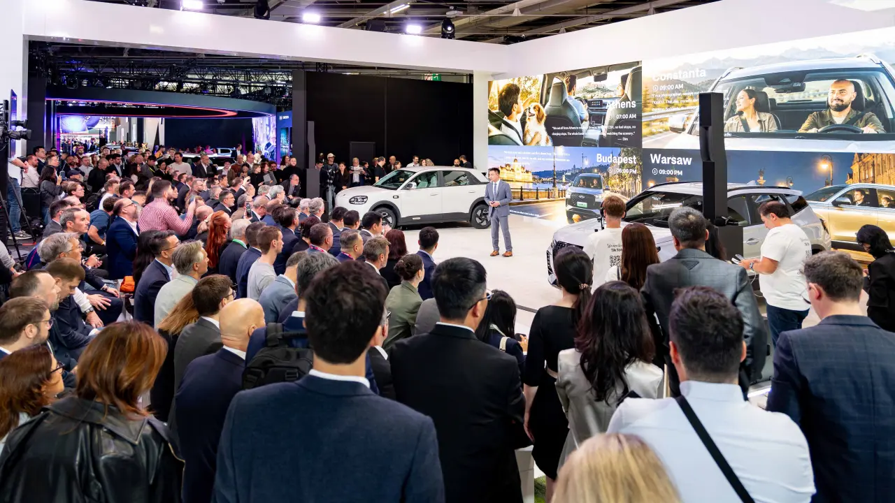 Chery, Paris’te Avrupa hedeflerini ve elektrikli Q modelini tanıttı