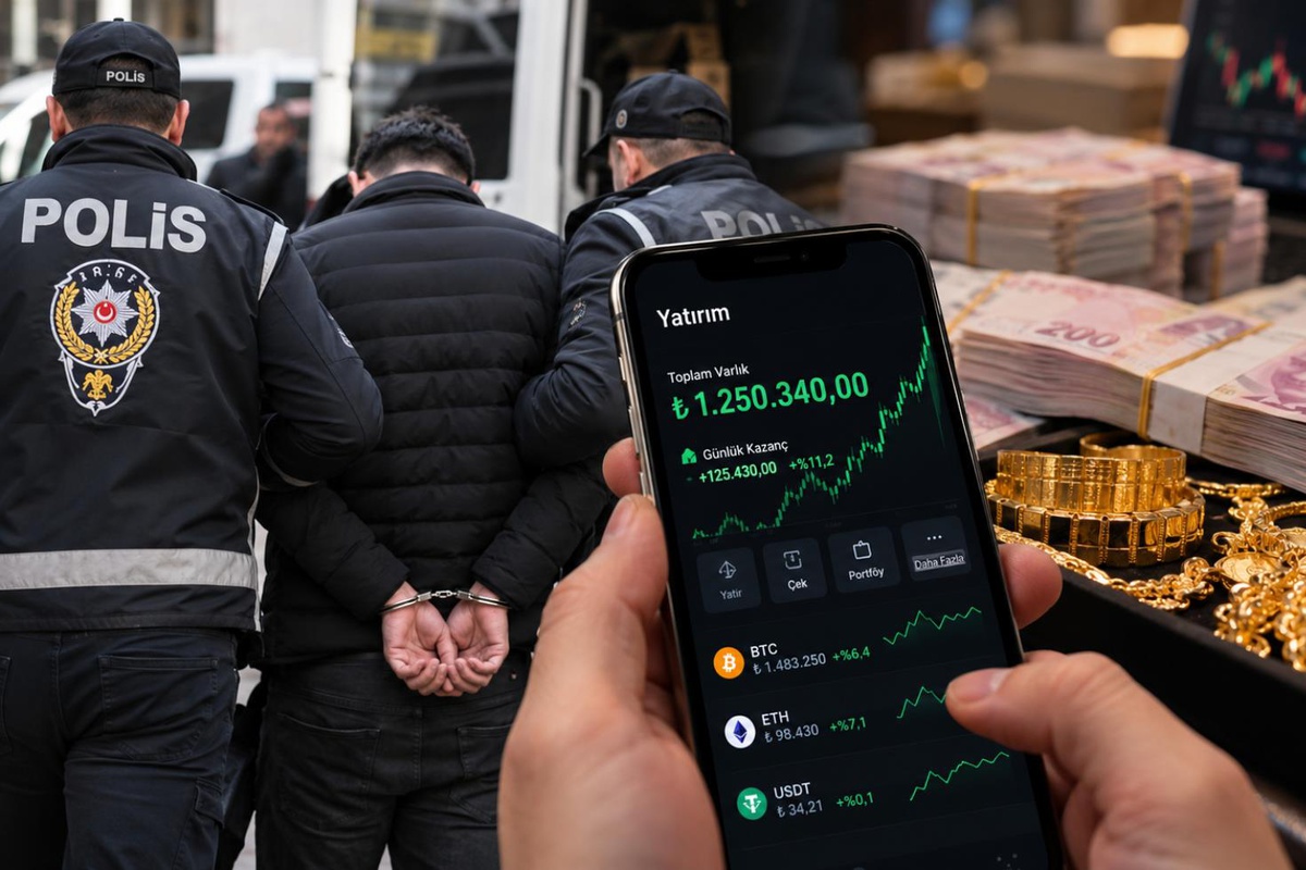 Yatırım vaadiyle milyonluk vurgun! Uygulama sahte çıktı, 39 ilde düğmeye basıldı