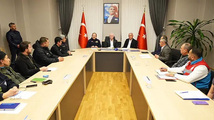 Vali Gül, Selin Vurduğu Şile'de Koordinasyon Toplantısına Katıldı