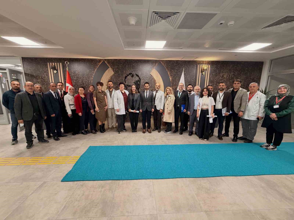 Erzincan Mengücek Gazi Hastanesinde Bakanlık standartlarıyla değerlendirme yapıldı