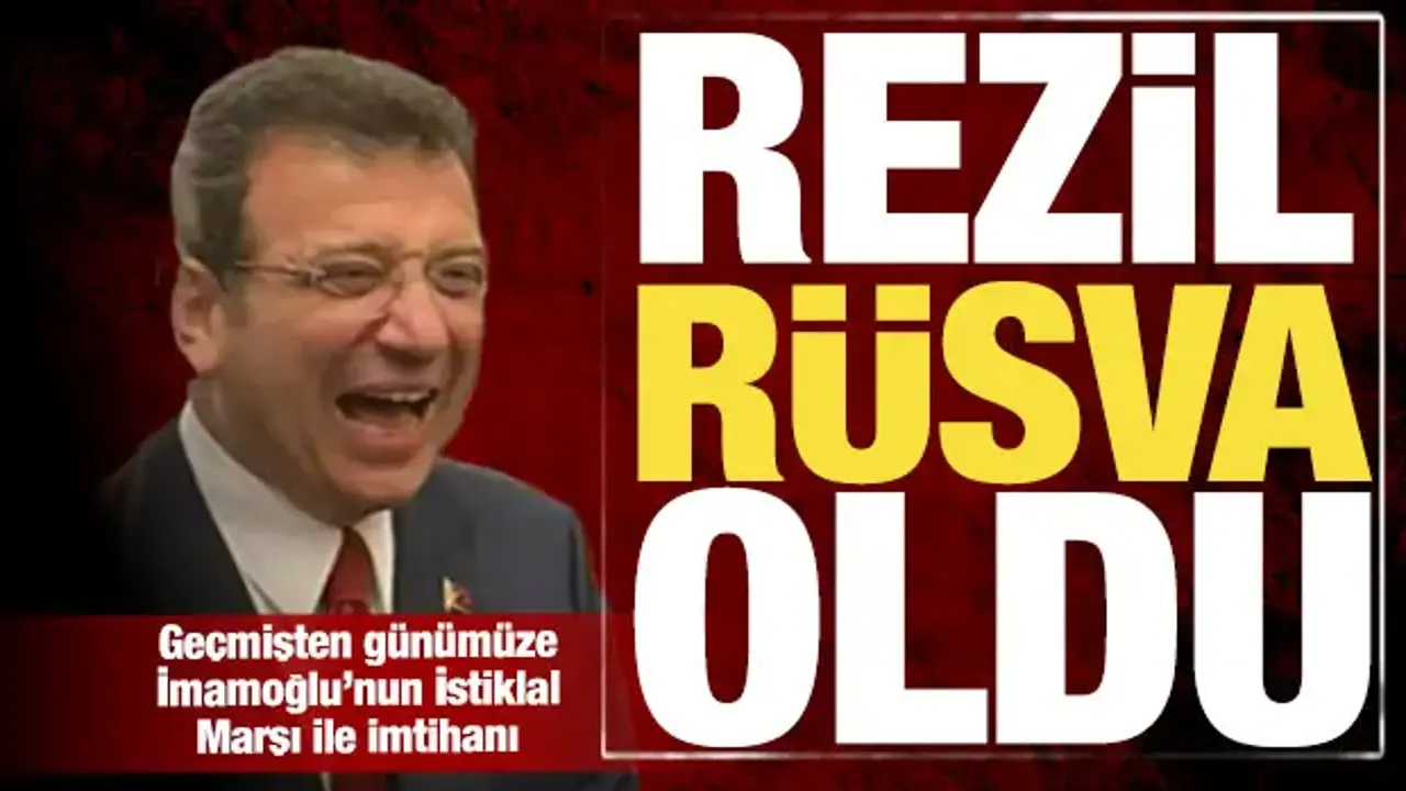 İmamoğlu’nun İstiklal Marşı ile imtihanı: Her okuması ayrı bir skandal