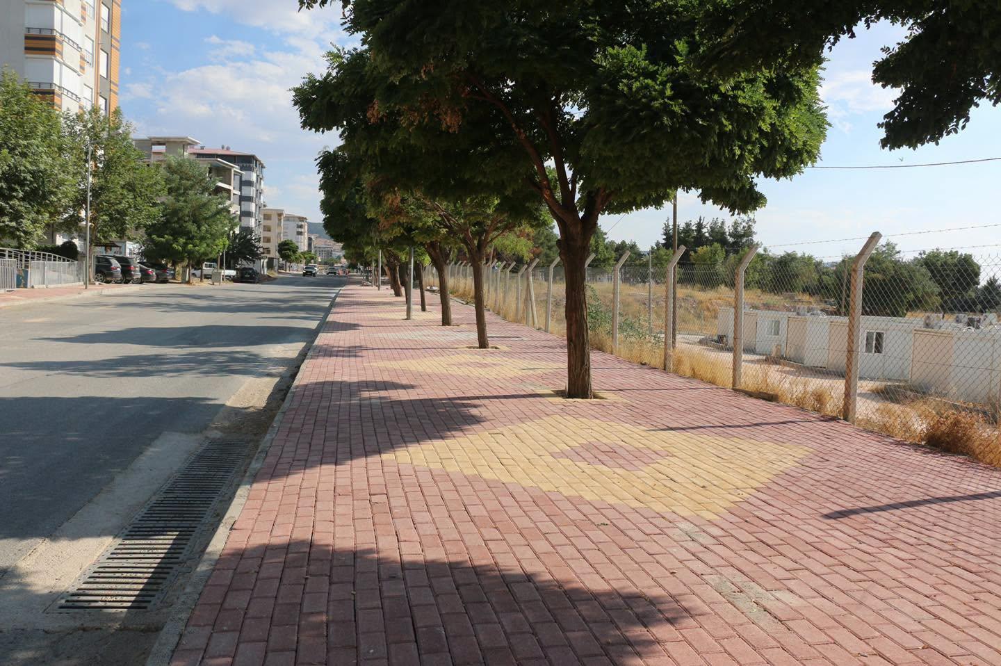 [BELEDIYE · Kahramanmaraş · Pazarcık] Yatılı Bölge Yolu Kaldırım Yenileme Çalışması Tamamlandı