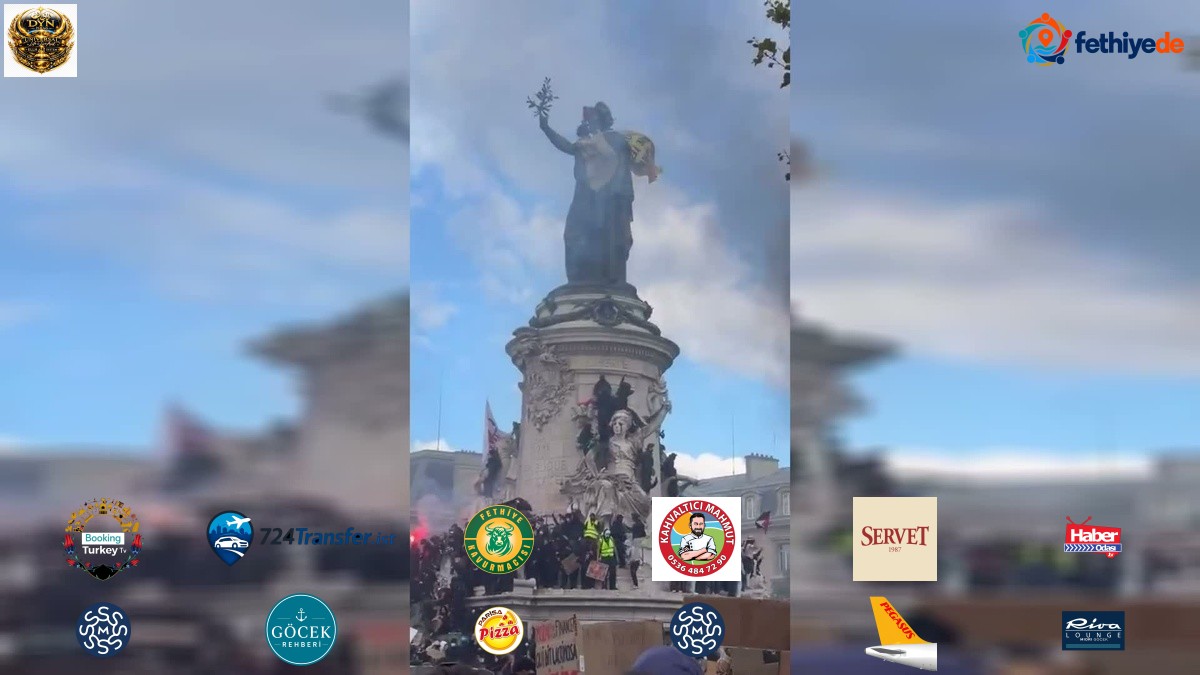 Fransa'da hayat pahalılığı protestolarında 1200'den fazla kişi gözaltına alındı