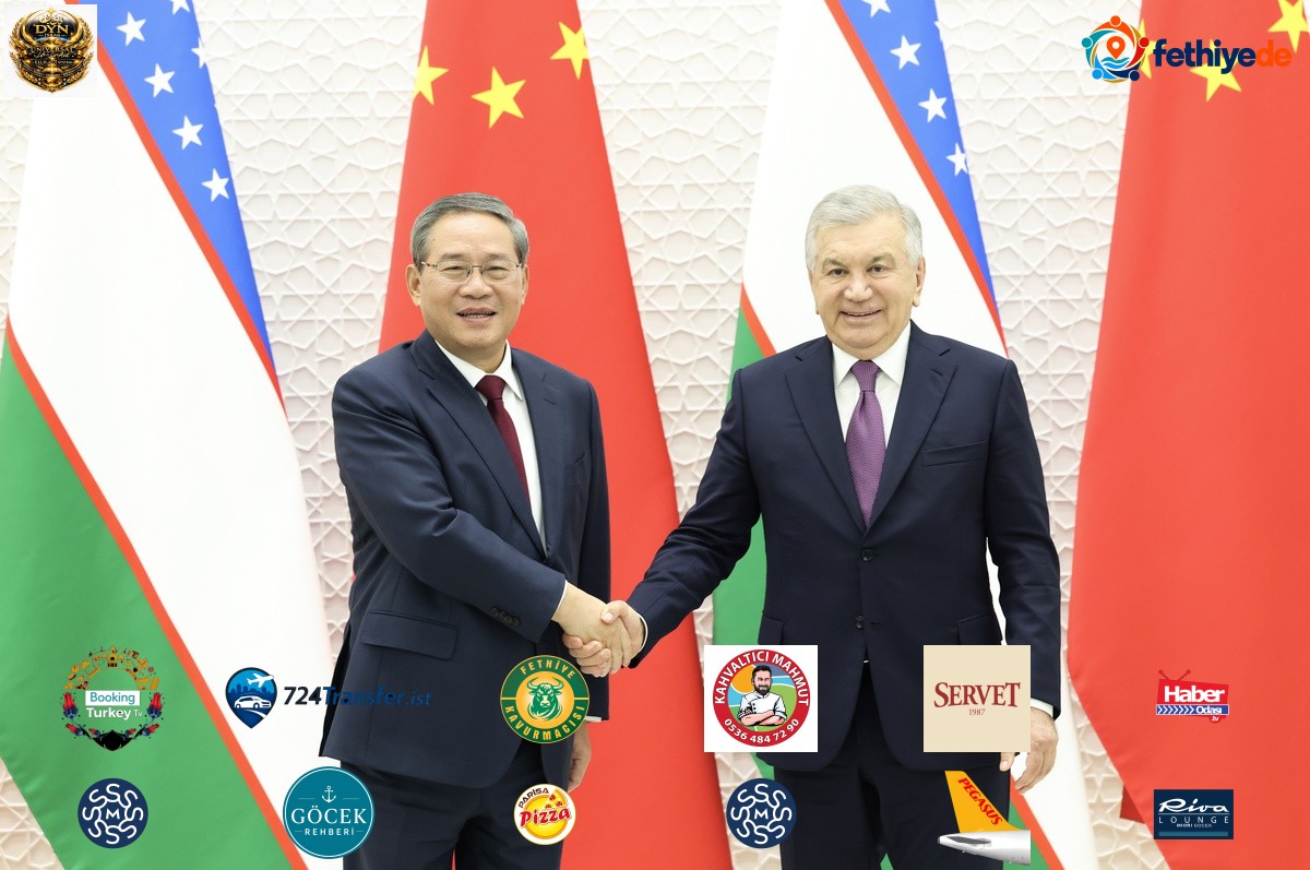 Li Qiang, Taşkent'te Mirziyoyev ile Çin-Kırgızistan-Özbekistan Demiryolu'nu görüştü