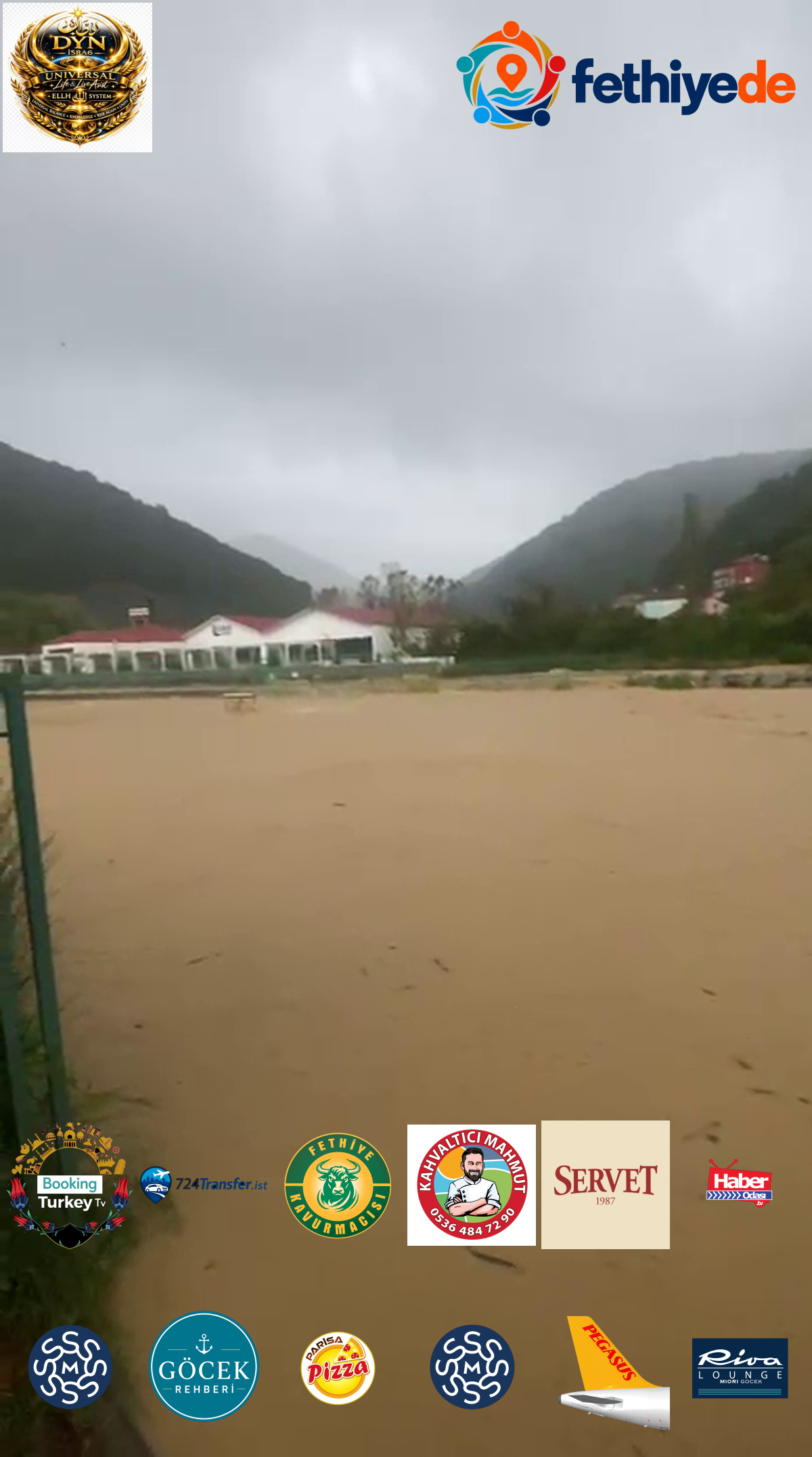Zonguldak Kozlu'da sağanak sonrası Ilıksu Deresi taştı, plaj sular altında kaldı