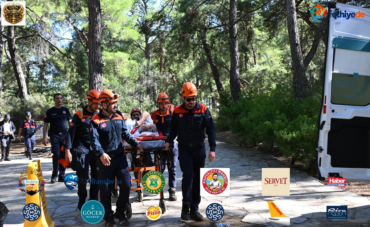 Antalya Aksu'da Rus turist şelalede dengesini kaybedip yaklaşık 6 metreden düştü
