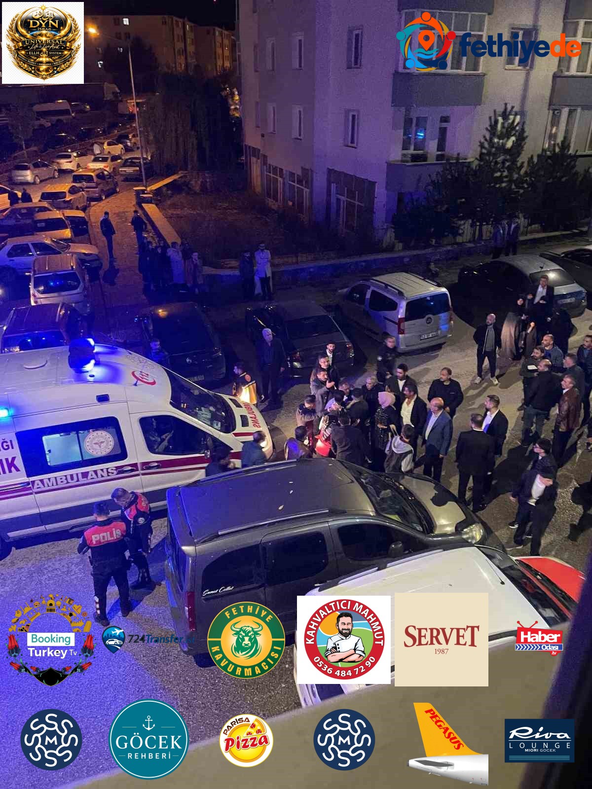 Erzurum'da düğün salonunda bıçaklı kavgada 3 kişi yaralandı, şüpheli kaçtı
