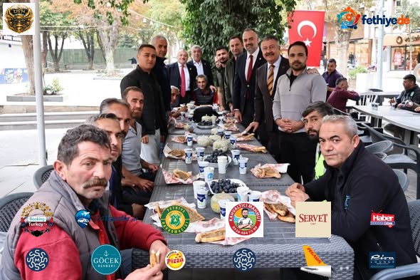 [BELEDIYE · Amasya · Merzifon] Belediye Başkanımız, Öğle Molasında Çalışma Arkadaşlarımızla Bir Araya Geldi - T.C. Merzifon Belediyesi