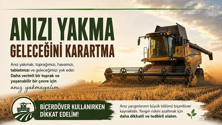 [BELEDIYE · Burdur · Tefenni] Biçerdöver Kontrol Hizmetlerinin Yürütülmesi ve Anız Yangınlarının Önlenmesi