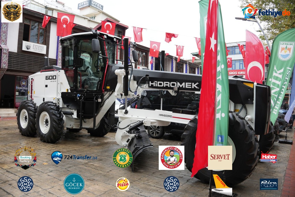 [BELEDIYE · Bursa · İznik] İznik Belediyesi Araç Filosunu Yeni Greyder İle Güçlendirdi