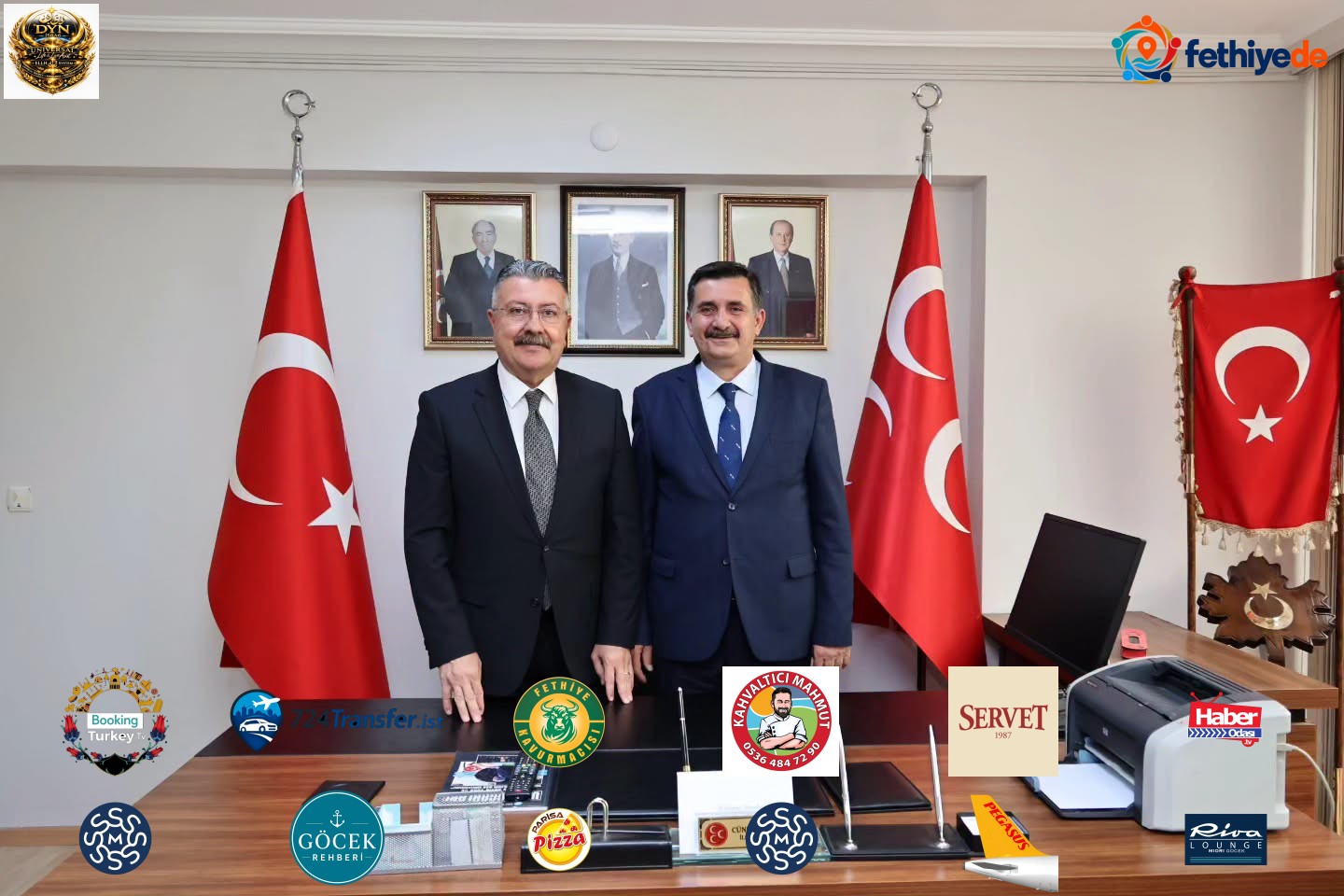 [BELEDIYE · Amasya · Merzifon] Belediye Başkanımız, Milliyetçi Hareket Partisi'ne Ziyarette Bulundu - T.C. Merzifon Belediyesi