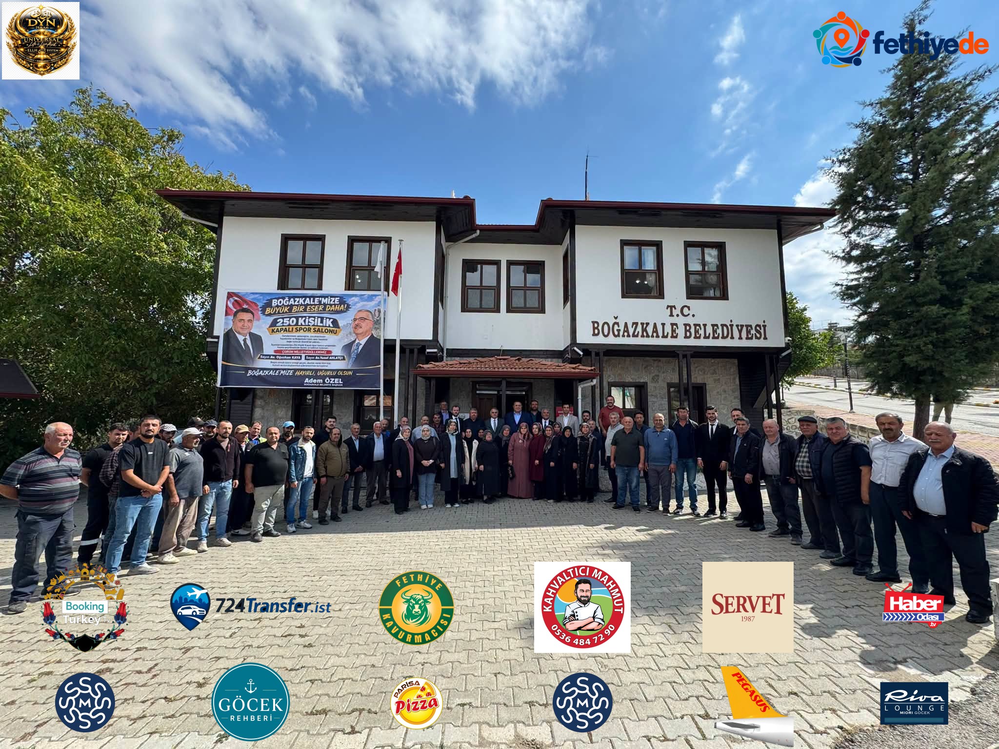 [BELEDIYE · Çorum · Boğazkale] 250 Kişilik Kapalı Spor Salonu Temel Atma Töreni | Boğazkale Belediyesi