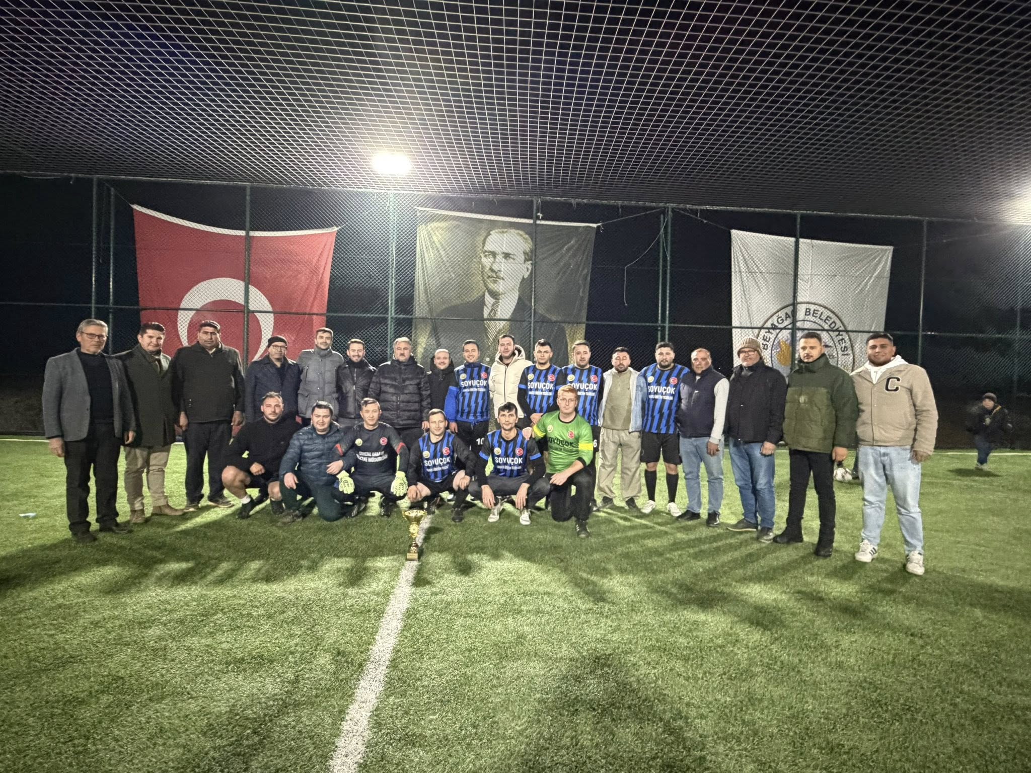 [BELEDIYE · Denizli · Beyağaç] Beyağaç’ta Futbol Turnuvası Coşkuyla Tamamlandı