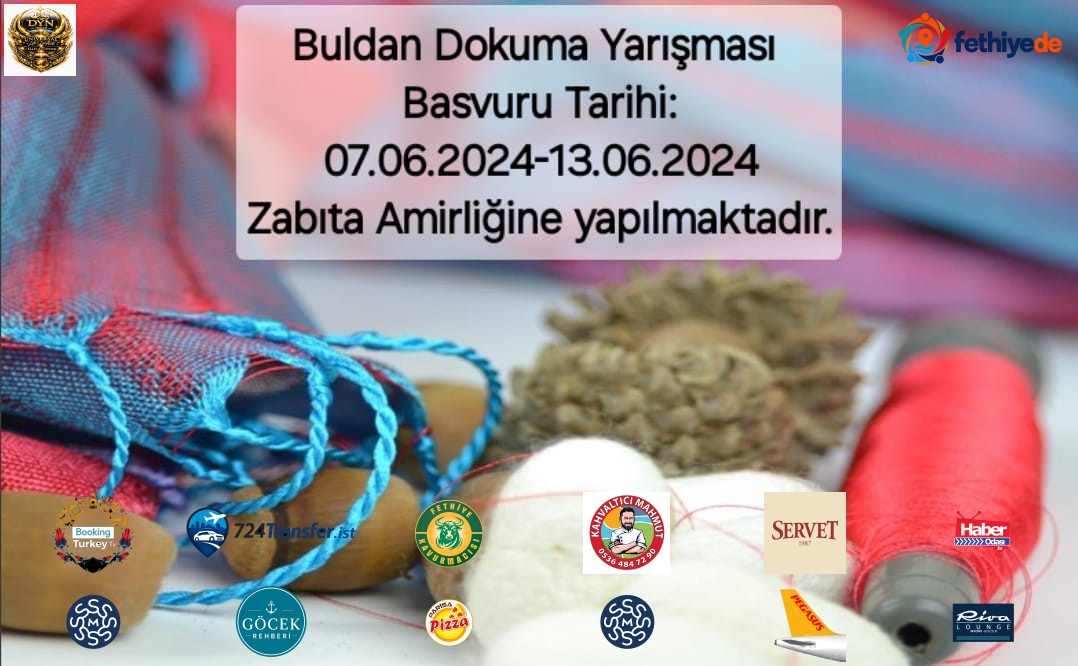 [BELEDIYE · Denizli · Buldan] 22. BULDAN DOKUMA KÜLTÜR VE EL SANATLARI FESTİVALİ