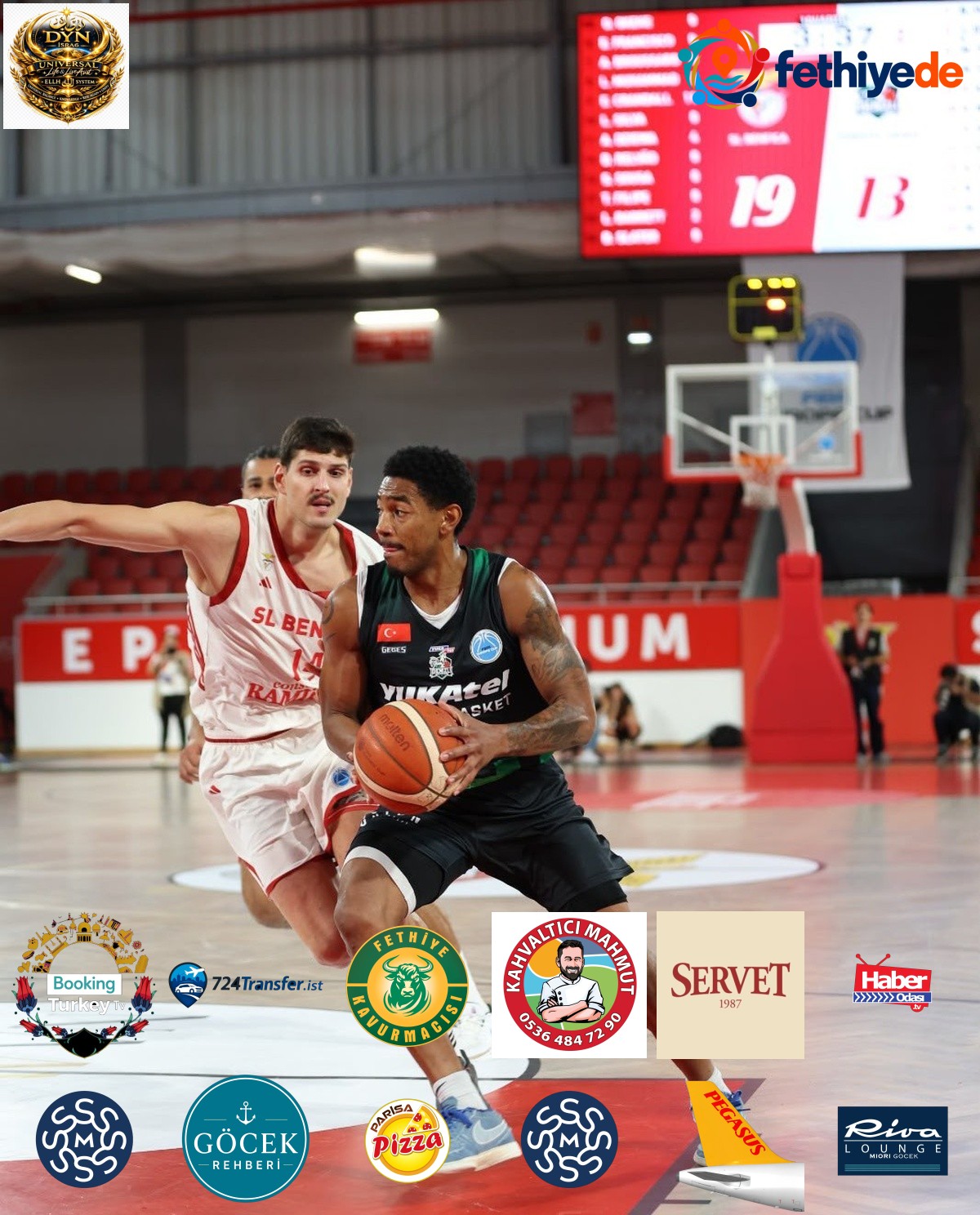 Denizli Basket'ta Aktaş, Trabzonspor maçında ikinci periyodu yetersiz buldu