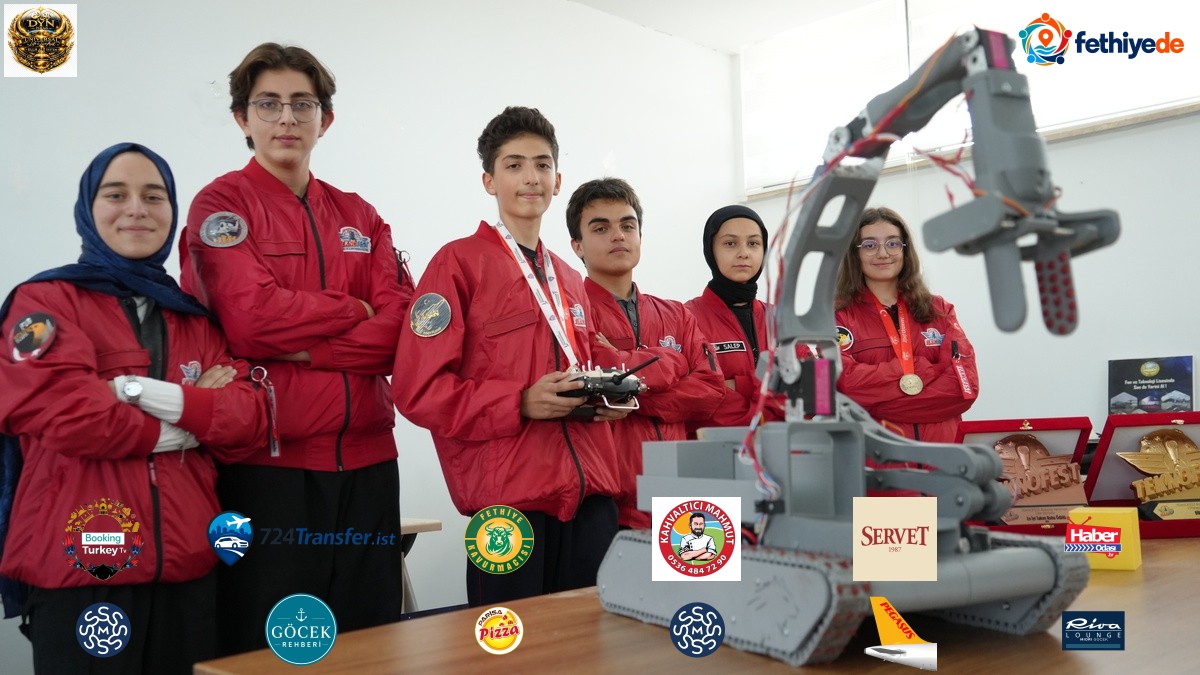 Kayseri'den GÖKTİM Gökbörü takımı TEKNOFEST Robolig'de Türkiye birincisi oldu