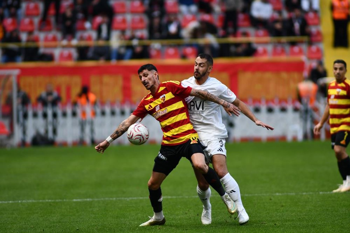 Kayserispor Batman Petrol'le 2-2 berabere kalıp 5 maçlık galibiyet serisini bitirdi