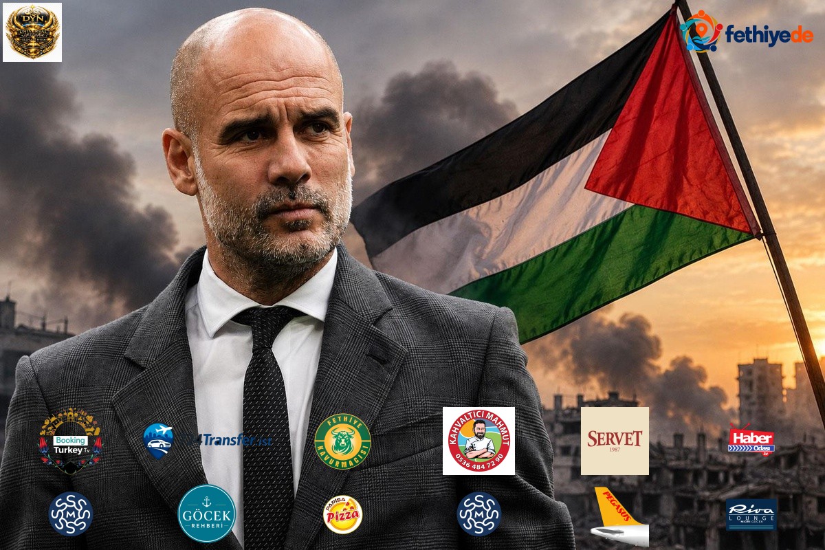 Pep Guardiola'dan Filistin için dünyaya çağrı: Sessiz kalmak da taraf tutmaktır