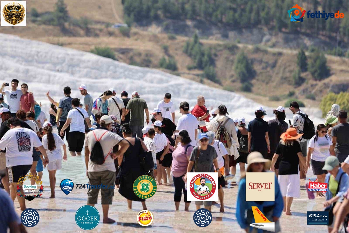 Denizli'ye 2025'te en fazla turist 78 bin 635 kişiyle Güney Kore'den geldi