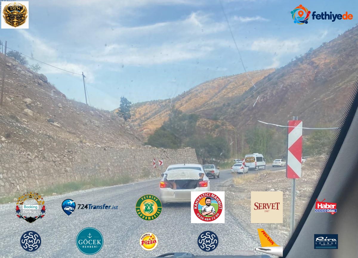 Adıyaman-Çelikhan karayolunda otomobil bagajında yolculuk yapan kişi şaşırttı