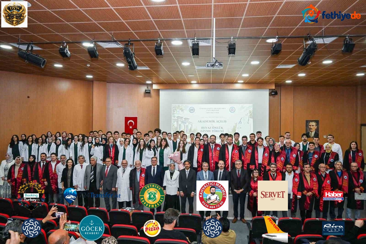KMÜ Tıp Fakültesi Dönem I öğrencileri beyaz önlüklerini törenle giydi