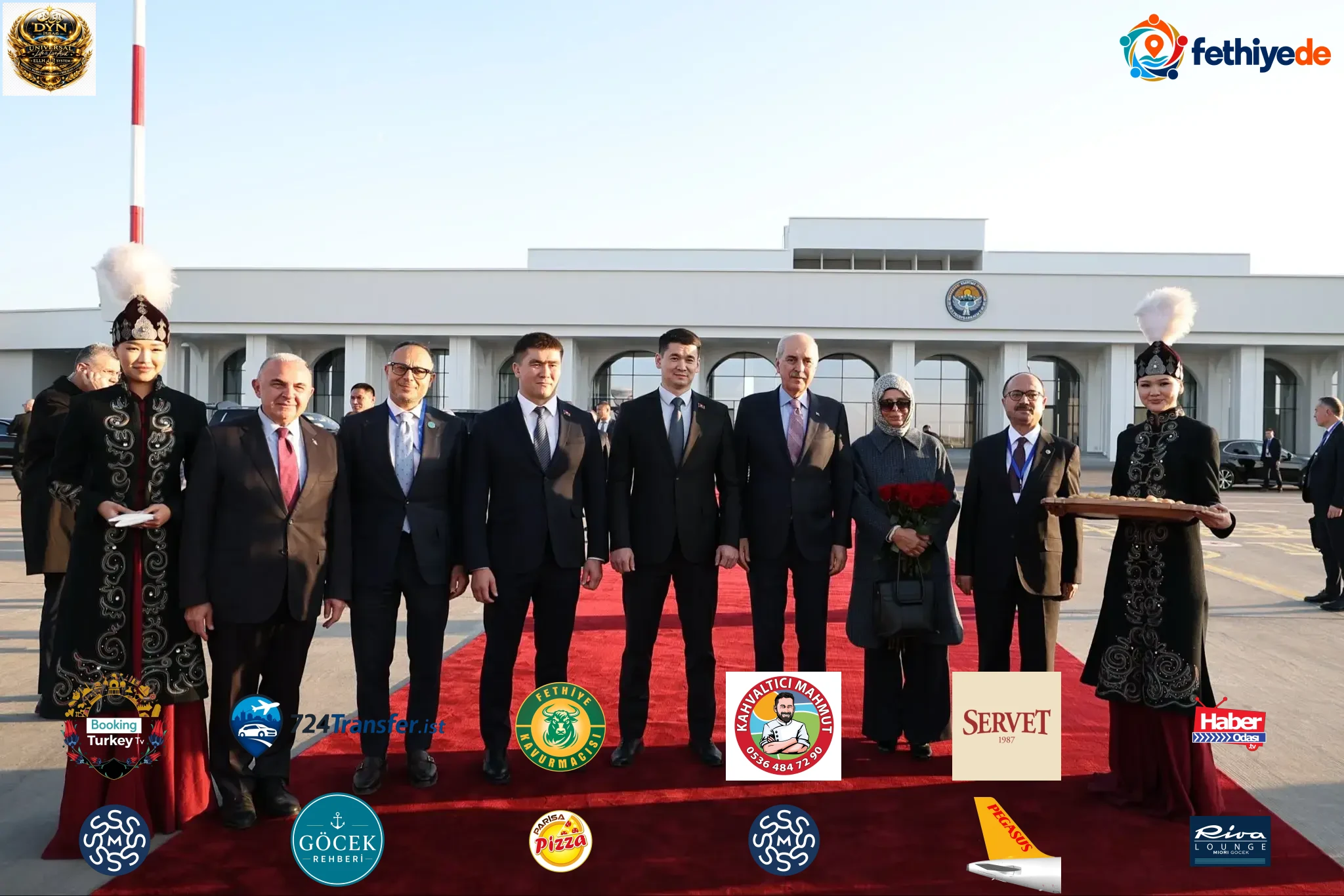 TBMM Başkanı Numan Kurtulmuş Bişkek’e gitti! TÜRKPA Genel Kurulu’na katılacak