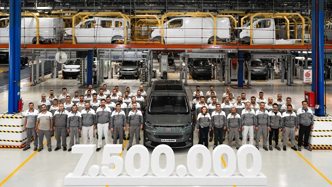 Tofaş, 7,5 milyonuncu aracını üretti!