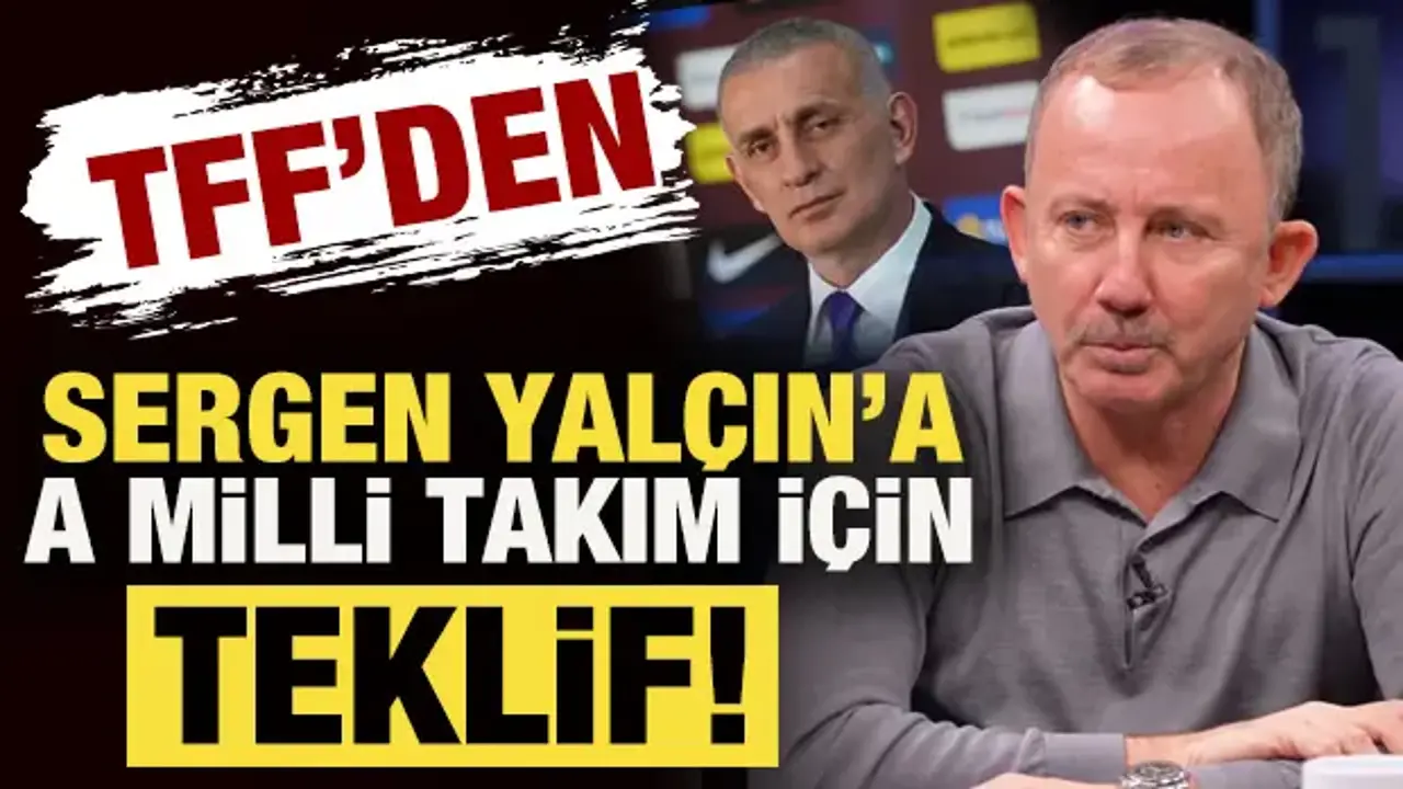 Anlaşma tamam! A Milli Takım'da Sergen Yalçın dönemi