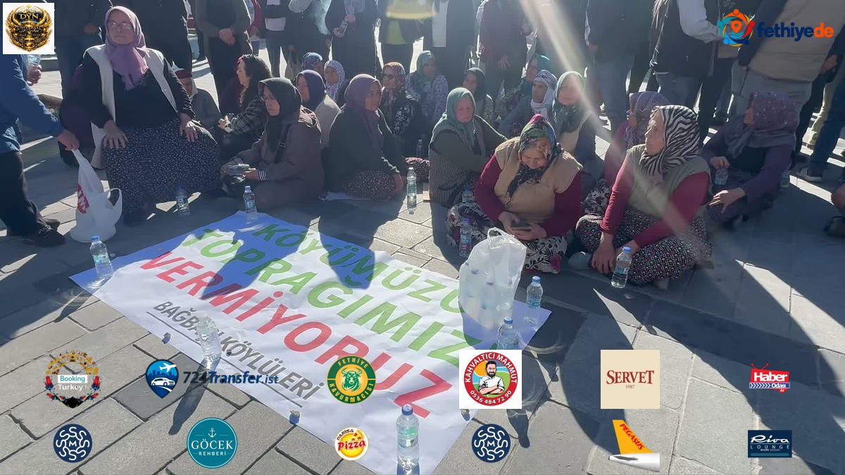 Uşak Bağbaşı'nda GES karşıtı 8 kişi gözaltına alınınca kadınlar oturma eylemi yaptı