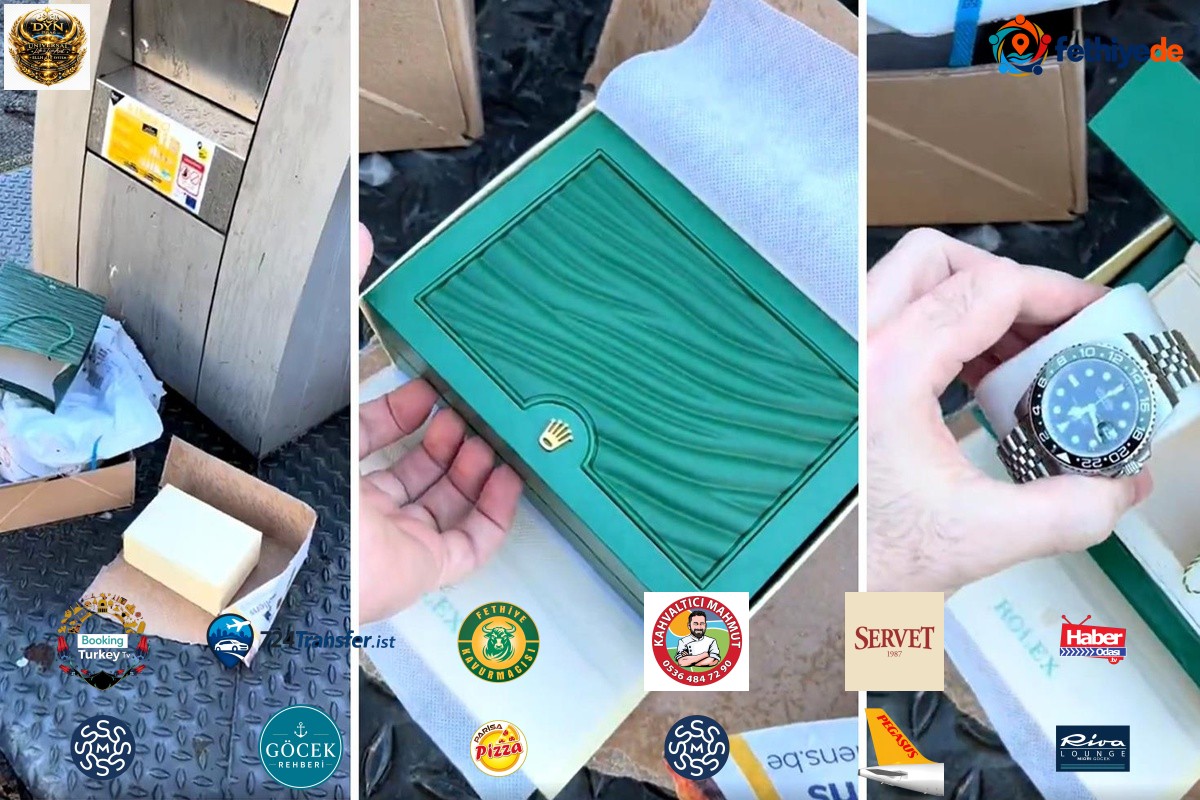 Fransa'da protestoların ardından şaşırtan görüntü: Rolex saati çöpe atmışlar