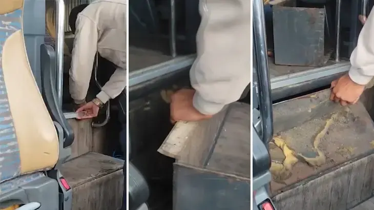 Van'dan Ankara'ya geliyordu... Yolcu otobüsünün gizli bölmesinden çıkanlar şaşırttı