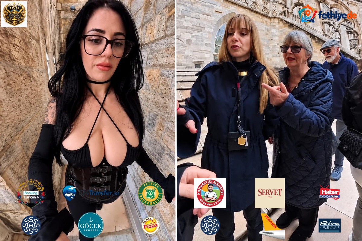Göğüs dekolteli kıyafetle kiliseye girmek istedi, görevliler izin vermedi