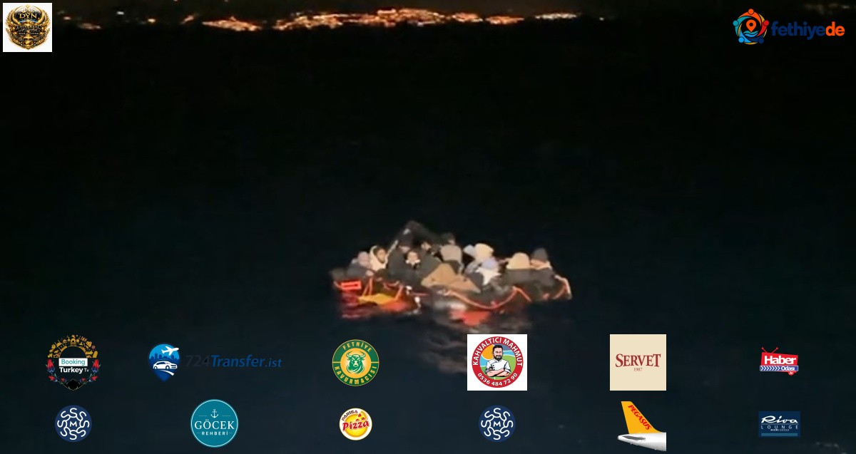 Bodrum açıklarında geri itilen 36 kaçak göçmen Sahil Güvenlik ekiplerince kurtarıldı
