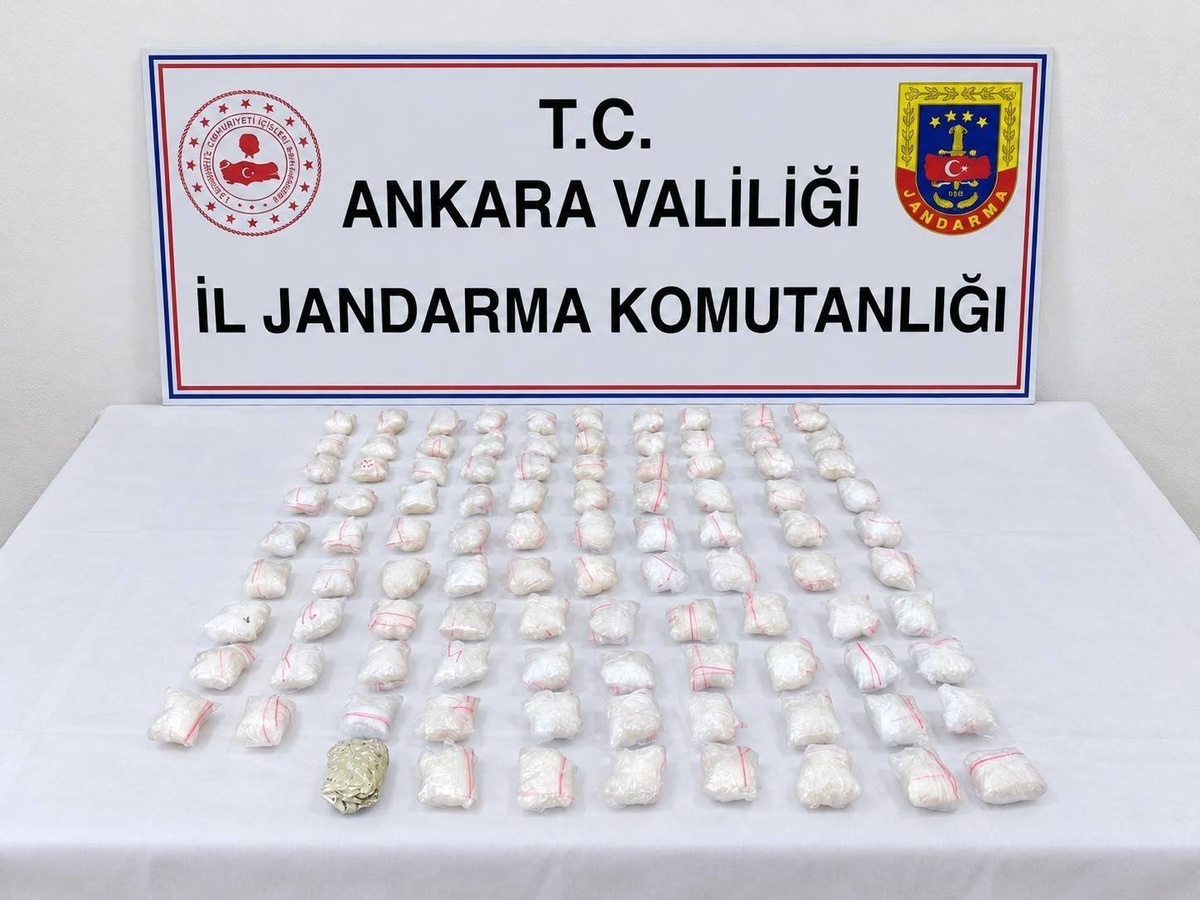 Ankara'da uyuşturucu operasyonunda 47 şüpheli hakkında işlem yapıldı