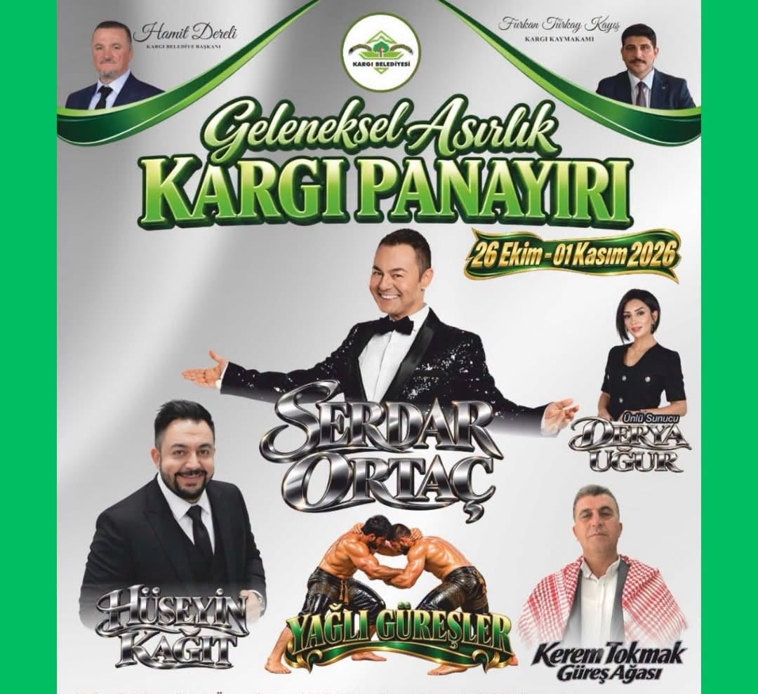 [BELEDIYE · Çorum · Kargı] Geleneksel Asırlık Kargı Panayırı
