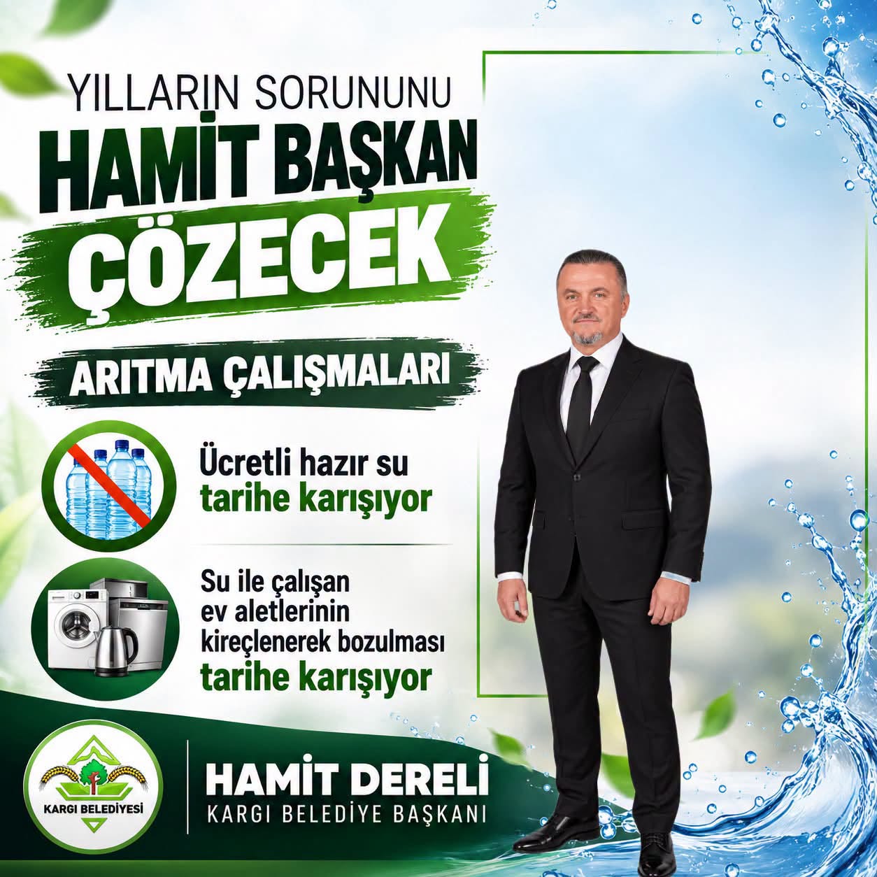 [BELEDIYE · Çorum · Kargı] Yılların Sorununu Başkanımız Çözüyor