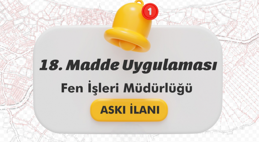 [BELEDIYE · Erzurum · Çat] ÇAT KASABASI İSTİKLAL MAHALLESİ KÜÇÜKÖZ MEVKİİ GERİ DÖNÜŞÜM VE 18. MADDE İMAR UYGULAMASI - Haber