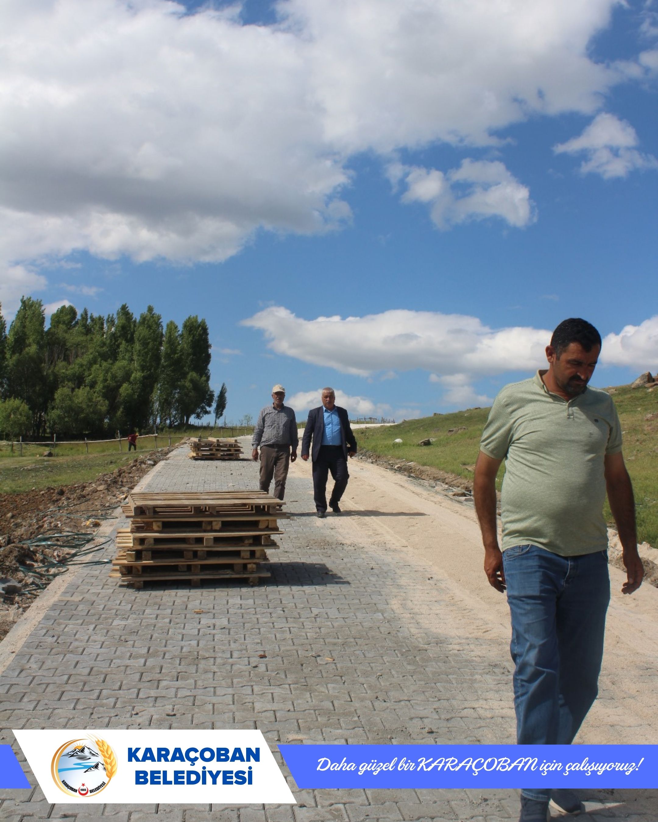[BELEDIYE · Erzurum · Karaçoban] Kopal mahallesi’nde hizmet atağı!