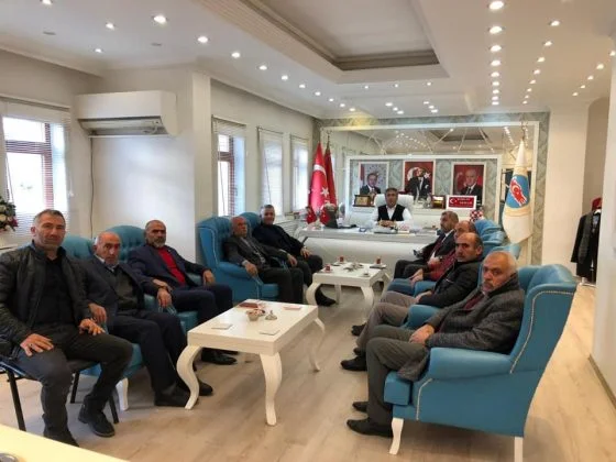 [BELEDIYE · Gümüşhane · Köse] Güdef başkanı ve yönetim kurulu, köse belediyesini ziyaret etti