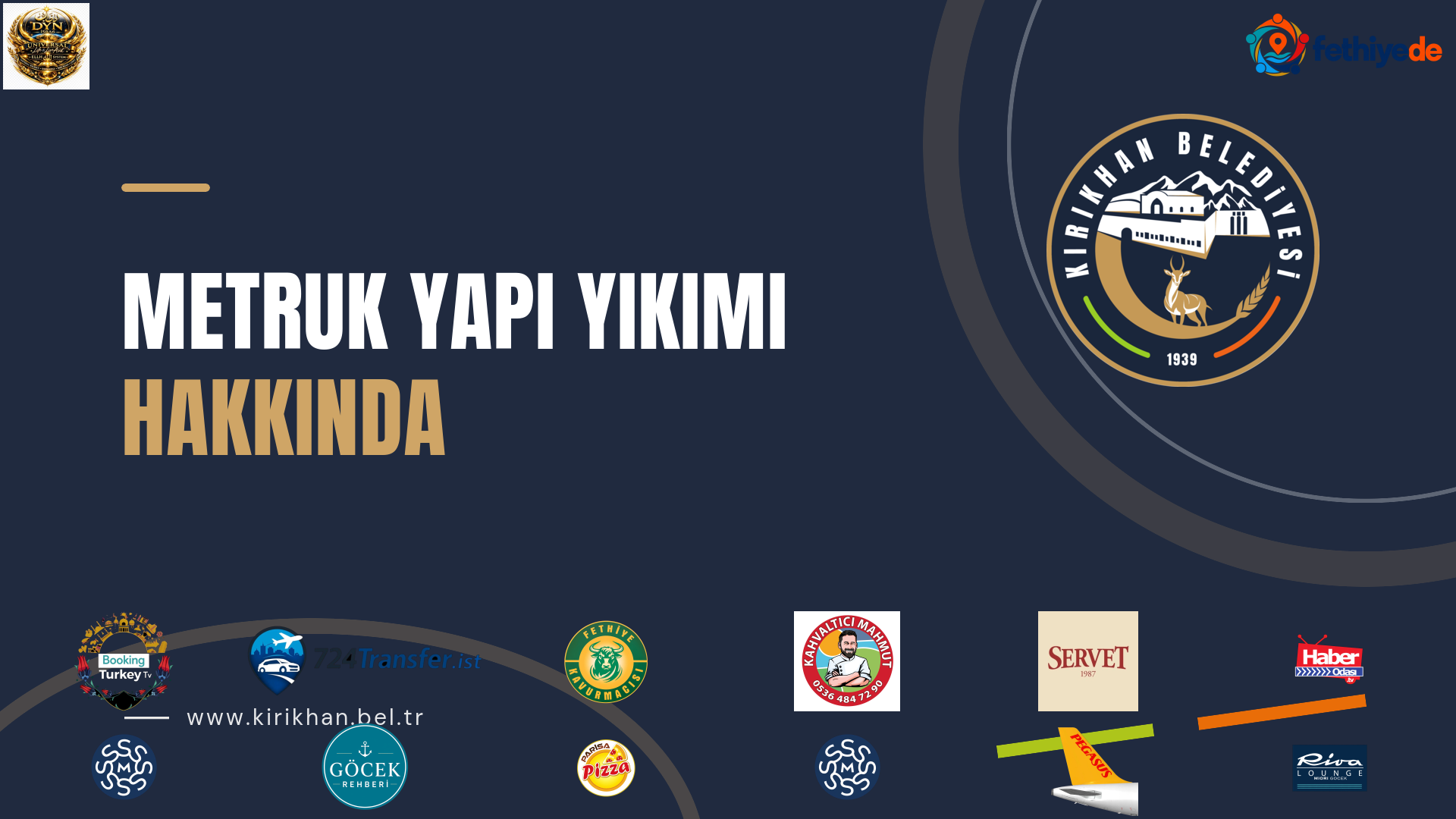 [BELEDIYE · Hatay · Kırıkhan] Metruk Yapı Yıkımı Hakkında