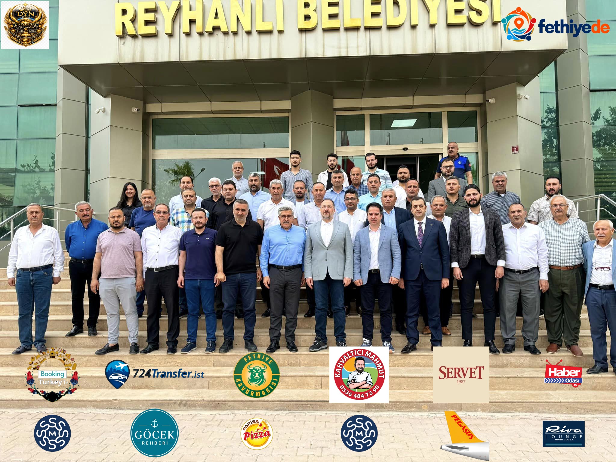 [BELEDIYE · Hatay · Reyhanlı] Çevre, şehircilik ve i̇klim değişikliği bakan yardımcısı sayın vedad gürgen, milletvekillerimiz sayın hüseyin yayman ve lütfi kaşıkçı’yı belediyemizde konuk ettik.