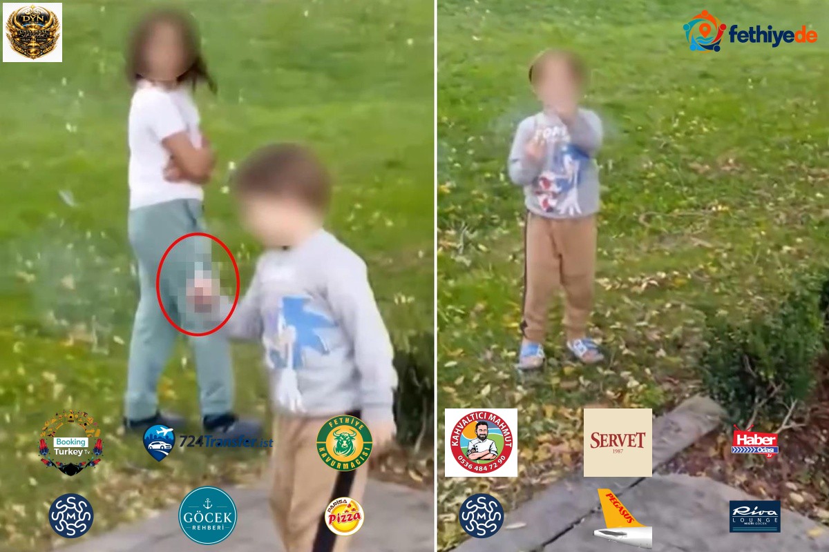 Düzce'de pes dedirten görüntü! Bir de el hareketi çekti
