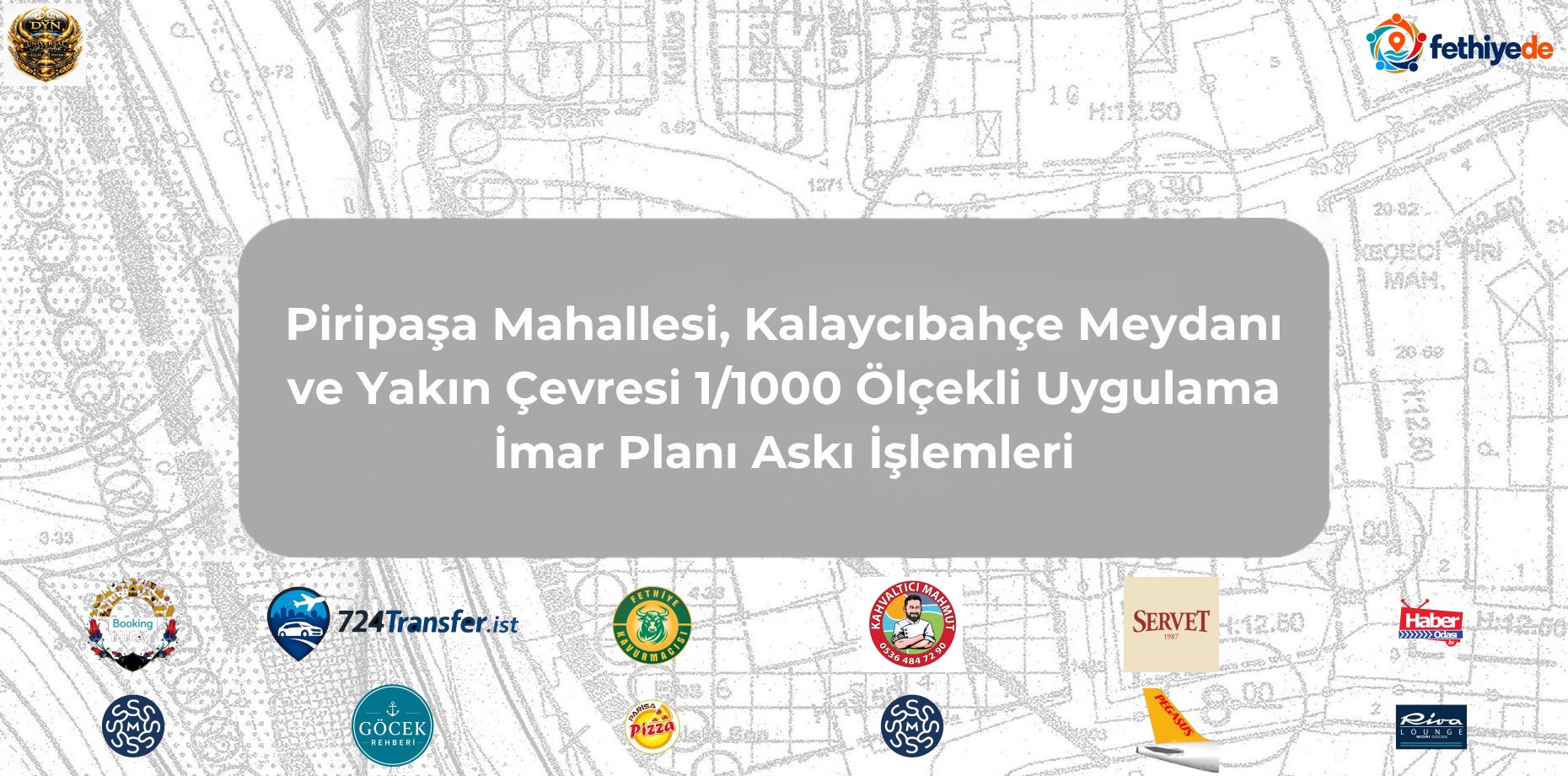 [BELEDIYE · İstanbul · Beyoğlu] Piripaşa Mahallesi, Kalaycıbahçe Meydanı ve Yakın Çevresi 1/1000 Ölçekli Uygulama İmar Planı Askı İşlemleri - Beyoğlu Belediyesi