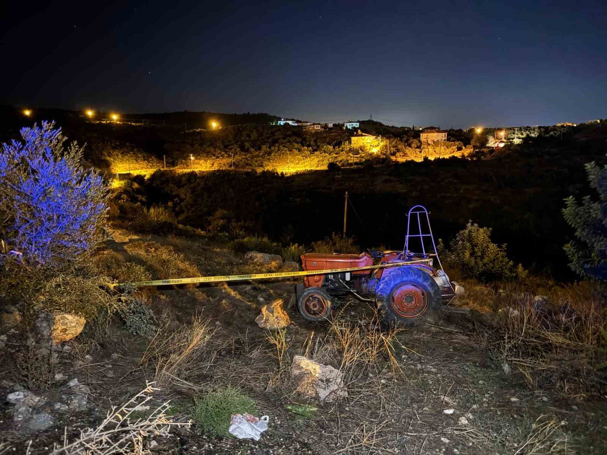 Antalya Manavgat'ta traktörü park etmeye çalışırken düşen 80 yaşındaki adam öldü