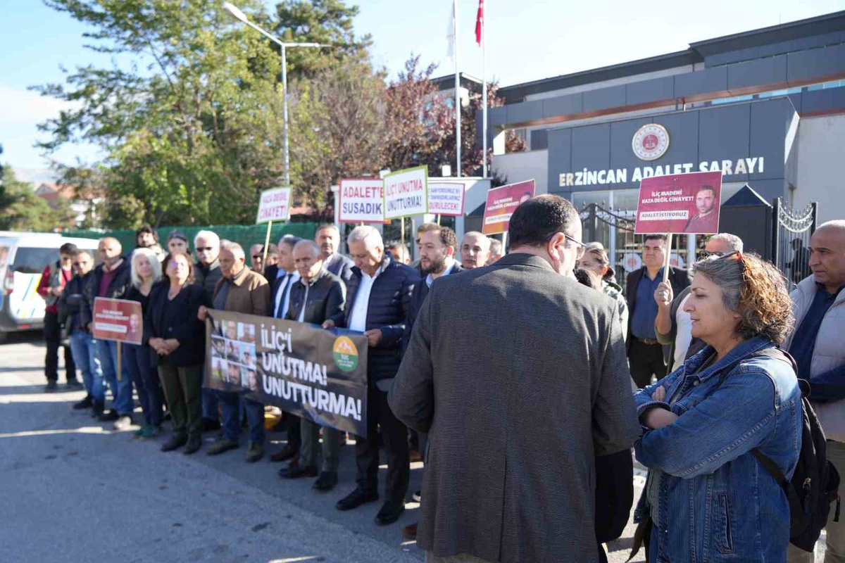 Erzincan İliç'te 9 işçinin öldüğü toprak kayması davasında 9. duruşma başladı