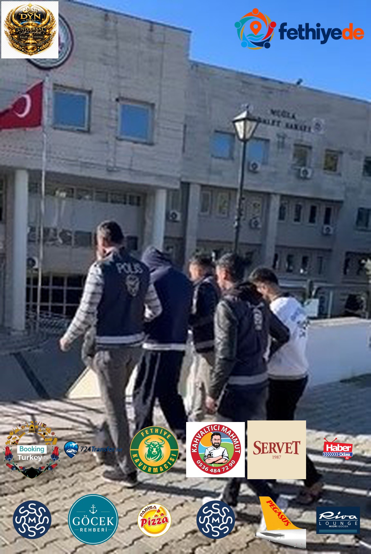 Muğla'da fuhşa aracılık operasyonunda gözaltına alınan 4 şüpheli tutuklandı