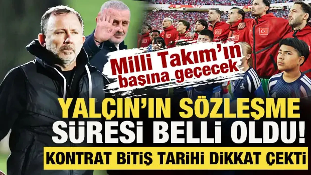 Son dakika: Sergen Yalçın'dan A Milli Takım için açıklama geldi: Anlaşma tamam!