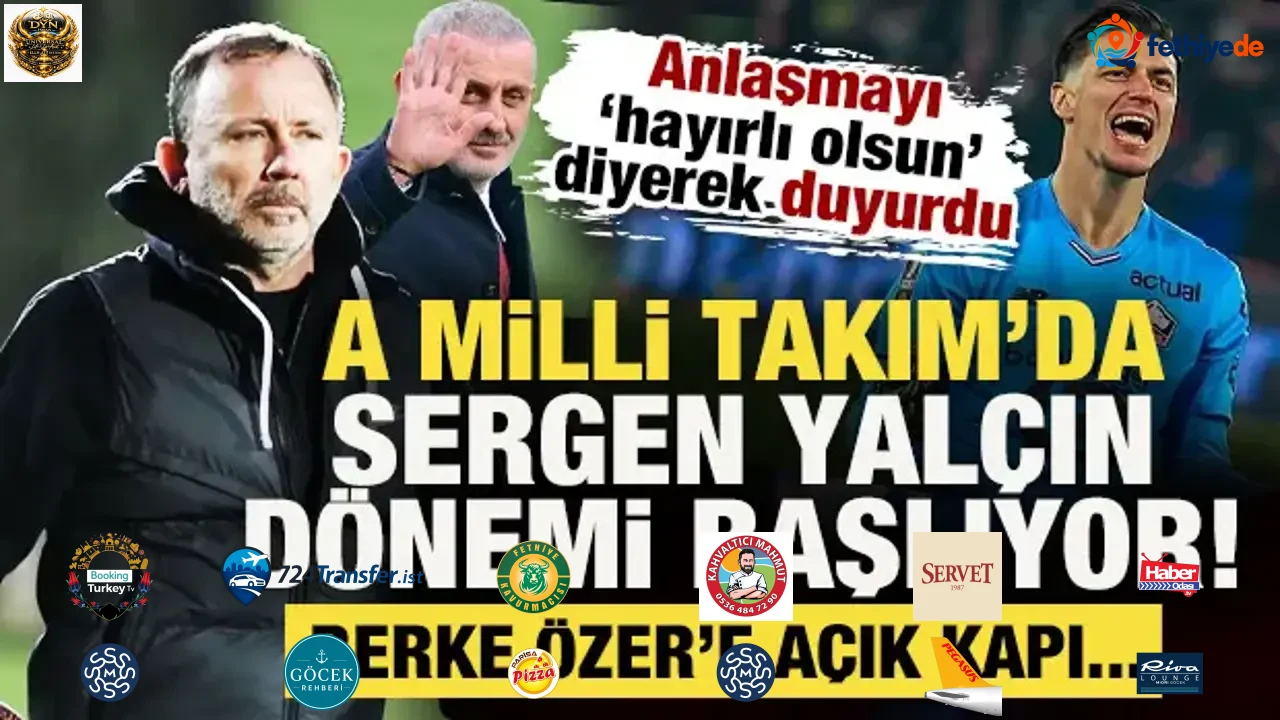 A Milli Takım'da Sergen Yalçın dönemi başlıyor! 'Hayırlı olsun' diyerek anlaşmayı duyurdu