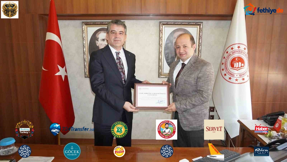 Manisa Çevre İl Müdürlüğü'ne beslenme dostu iş yeri belgesi verildi