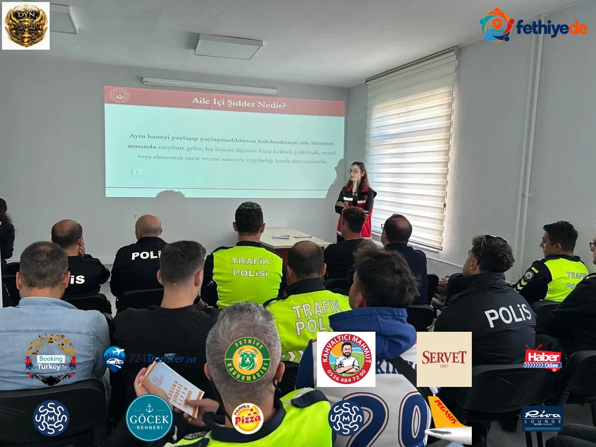 Sinop'ta emniyet personeline 6284 kapsamında kadına şiddet bilgilendirmesi yapıldı